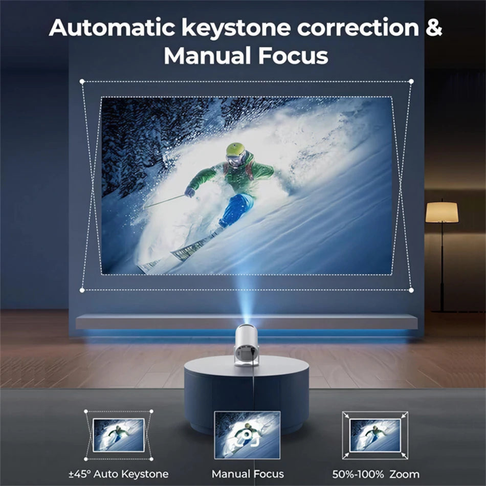 GalaxyGlow™ Smart HD Window & Cinema Projector